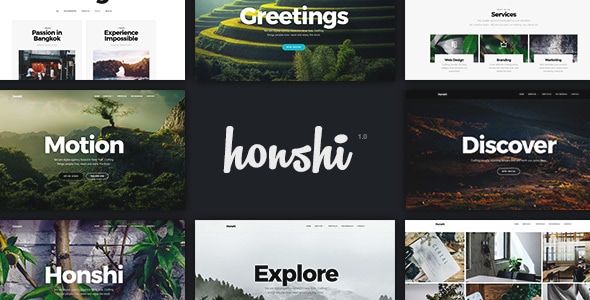 Honshi v2.4.0 - Creative Multi Purpose WordPress Theme