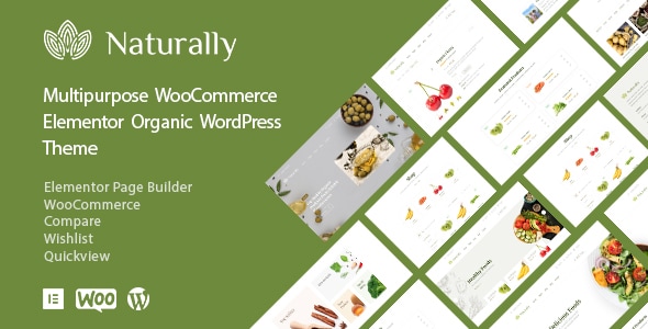 Naturally v1.2.3 - Organic Food & Market WooCommerce Theme