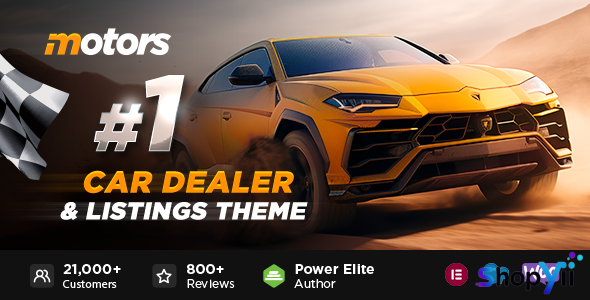 Motors v5.0.5 - Automotive, Cars, Vehicle, Boat Dealership