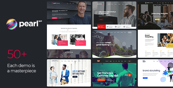 Pearl WP v3.1.3 - Corporate Business WordPress Theme