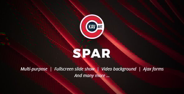 Spar v1.0 - Multipurpose HTML Template