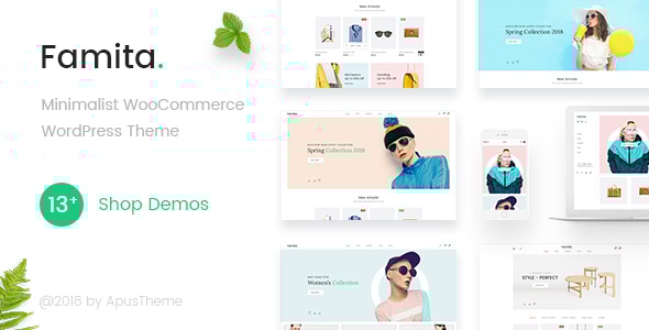 Famita v1.22 - Minimalist WooCommerce WordPress Theme