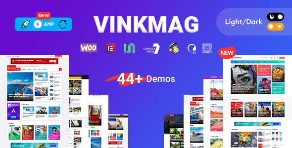 Vinkmag v3.1 - Multi-concept Creative Newspaper