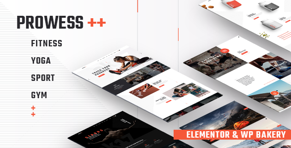 Prowess v1.8.1 - Fitness and Gym WordPress Theme