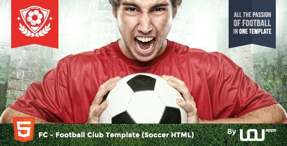 FC v1.0 - Football Club Template (Soccer HTML)