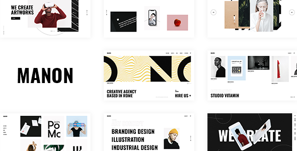 Manon v1.9 - Portfolio & Agency Theme