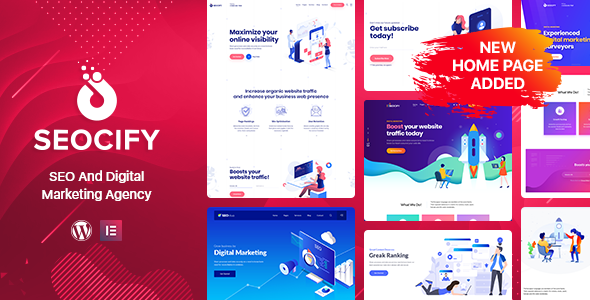 Seocify v2.5.0 - SEO And Digital Marketing Agency