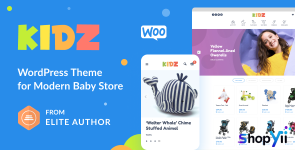 KIDZ v4.8 - Baby Store WooCommerce Theme