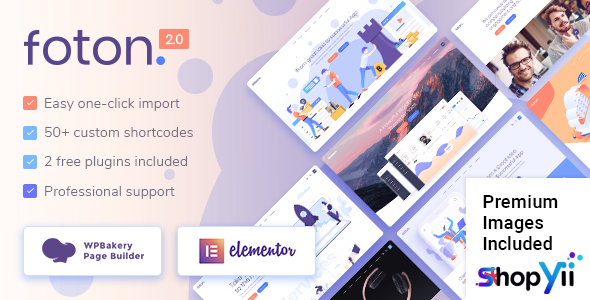 Foton v2.1.1 - A Multi-concept Software Landing Theme
