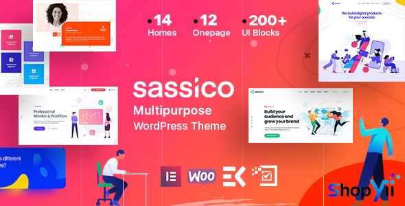 Sassico v2.9 - Multipurpose Saas Startup Agency WordPress Theme
