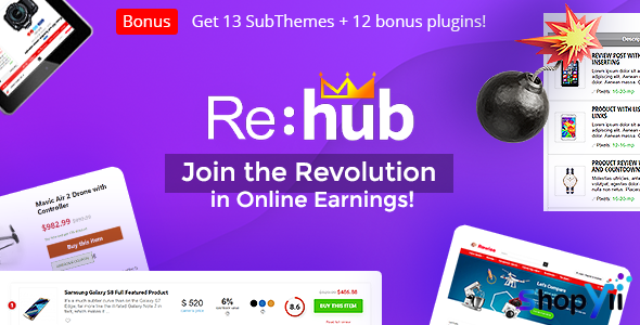 REHub v15.8 - Price Comparison, Business Community