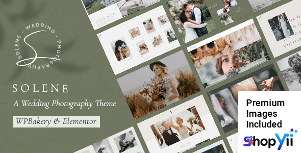 Solene v2.4 - Wedding Photography Theme