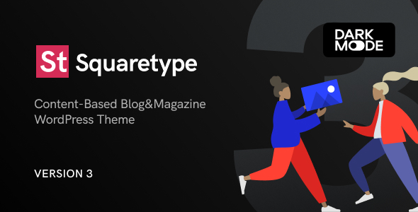 Squaretype v2.0.0 - Modern Blog WordPress Theme