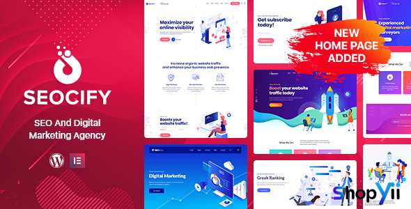 Seocify v2.6 - SEO And Digital Marketing Agency