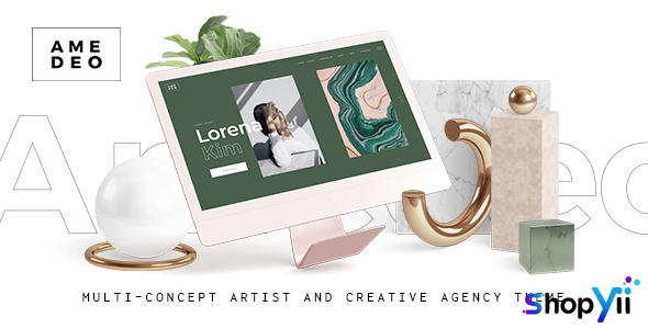 Amedeo v1.5 - Multi-concept Artist and Creative Agency Theme