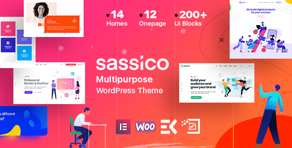 Sassico v1.7 - Multipurpose Saas Startup Agency WordPress Theme