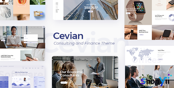 Cevian v1.2 - Consulting and Finance Theme