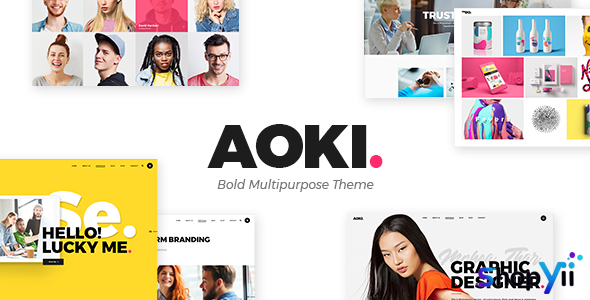 Aoki v1.7 - Creative Design Agency Theme