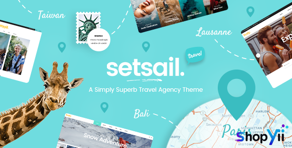 SetSail v1.7 - Travel Agency Theme