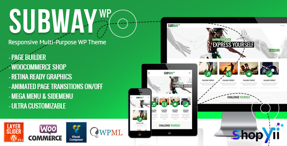 Subway v3.2 - Responsive Multi-Purpose WordPress Theme