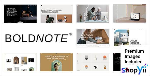 Boldnote v1.0 - Portfolio and Agency Theme