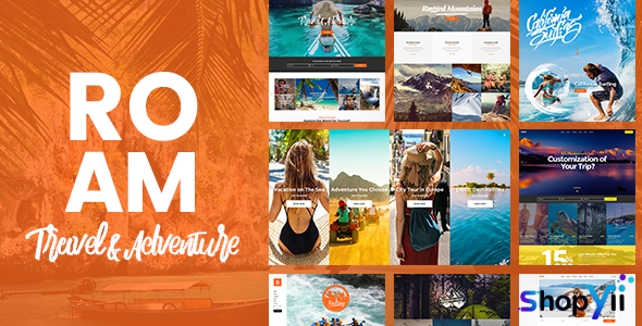 Roam v1.10 - Travel and Tourism WordPress Theme