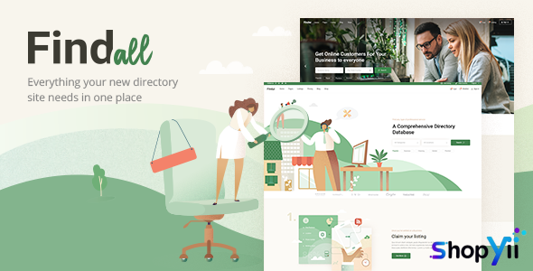 FindAll v1.3 - Business Directory Theme