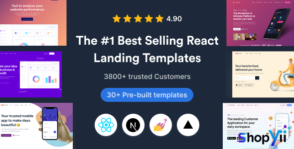 SuperProps v11.0.0 - React Landing Page Templates with Next JS & Gatsby JS