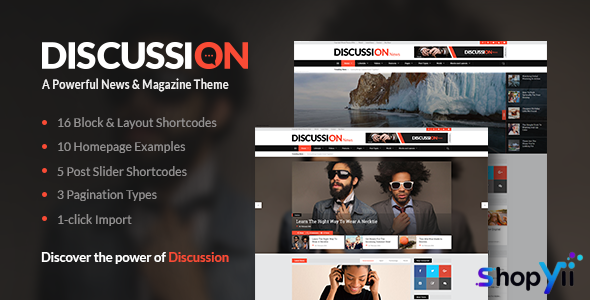 Discussion v2.1 - News Theme