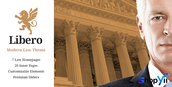 Libero v2.3 - A Theme for Lawyers and Law Firms