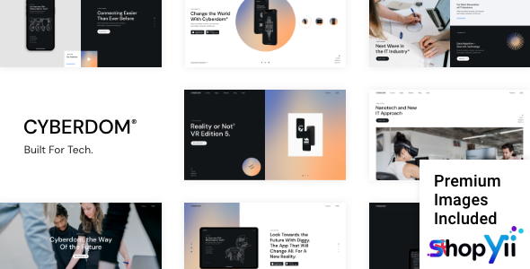 Cyberdom v1.0 - Technology and Software Company Theme