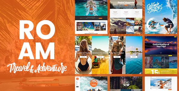 Roam v1.7.1 - Travel and Tourism WordPress Theme