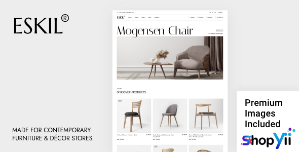 Eskil v1.0.1 - Furniture Store Theme