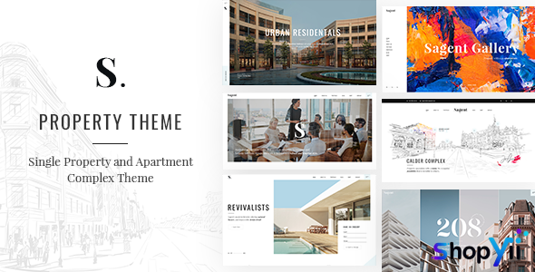 Sagen v1.2 - Single Property and Apartment Complex Theme