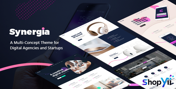Synergia v1.4 - Digital Agency Theme