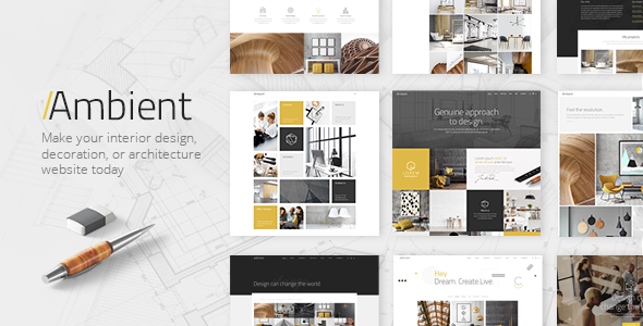 Ambient v1.7 - A Contemporary Theme for Interior Design