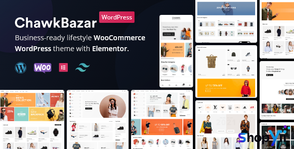 ChawkBazar v2.6.4 - Elementor Lifestyle and Fashion Ecommerce Theme