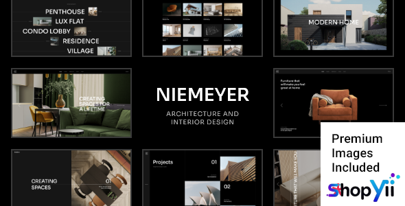 Niemeyer v1.0.2 - Architecture and Interior Design Theme