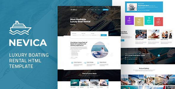 Nevica v1.0 - Luxury Boats Rental HTML