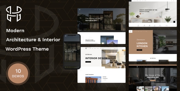 Hellix v1.0.0 - Modern Architecture & Interior Design WordPress Theme