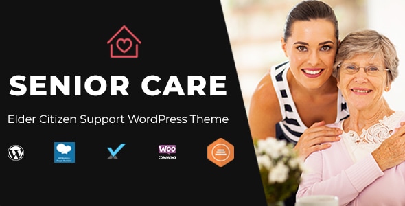 Senior Care v1.2.9 - Elder Citizen Support WordPress Theme