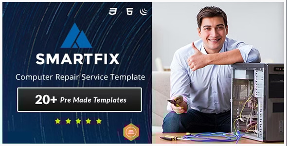 SmartFix v1.0.1 - Computer Repair Center HTML5 Template