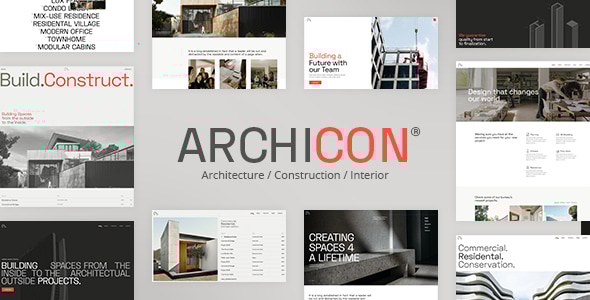 Archicon v1.0 - Architecture and Construction Theme