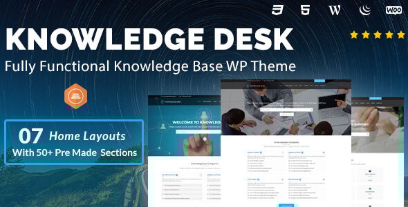 Knowledgedesk v1.3.1 - Knowledge Base WordPress Theme