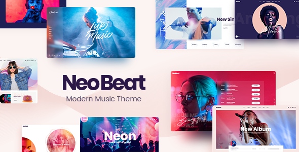 NeoBeat v1.0 - Music WordPress Theme