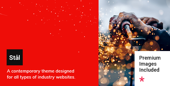 Stål v1.2.2 - Industry WordPress Theme