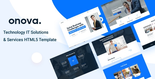 Onova v1.0 - Technology IT Solutions & Services HTML5 Template