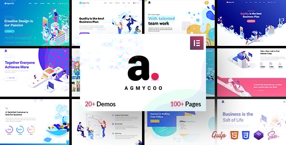 Agmycoo v1.9 - Isometric Creative Digital Agency