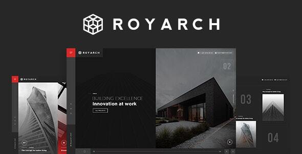 Royarch v1.0 - Architecture HTML Template