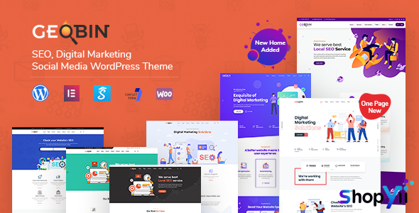 GeoBin v2.7.3 - Digital Marketing Agency, SEO WordPress Theme